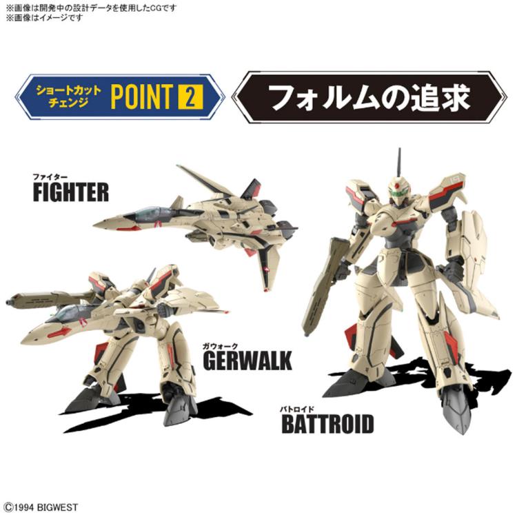 HG Macross Plus YF-19 Isamu Daison Machine