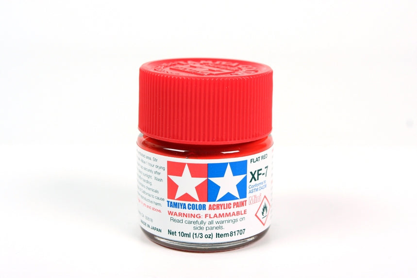 Acrylic Mini XF-7 Flat Red 10ml