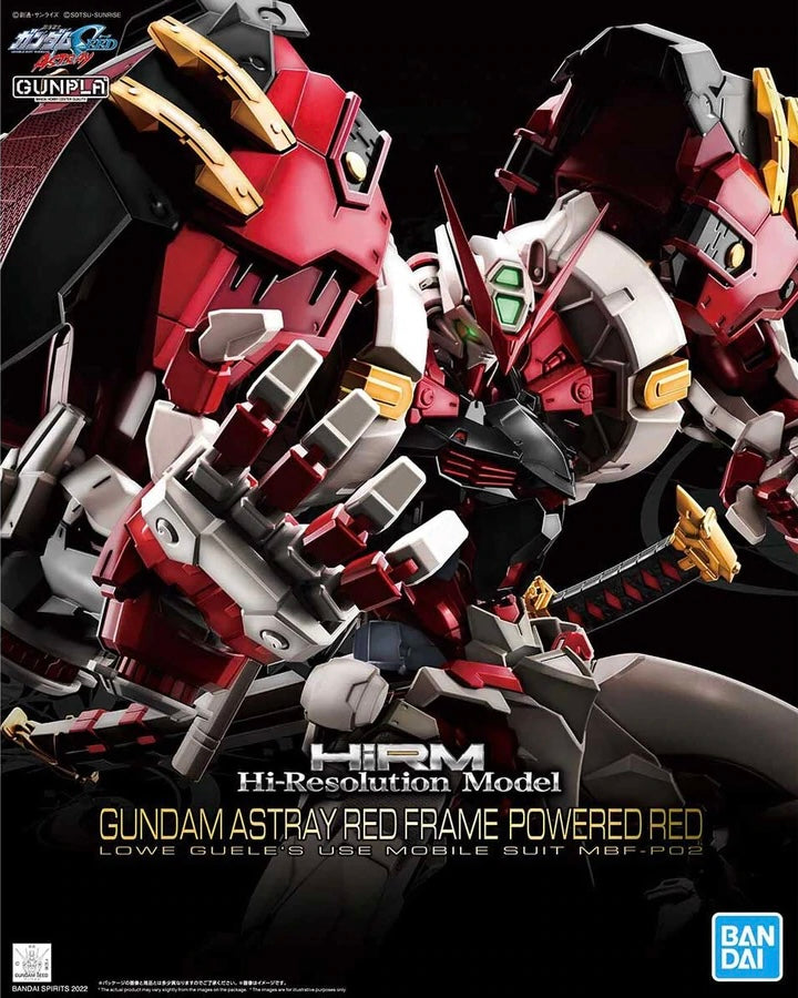 MG Hi-Resolution Gundam Astray Red Frame Powered Red