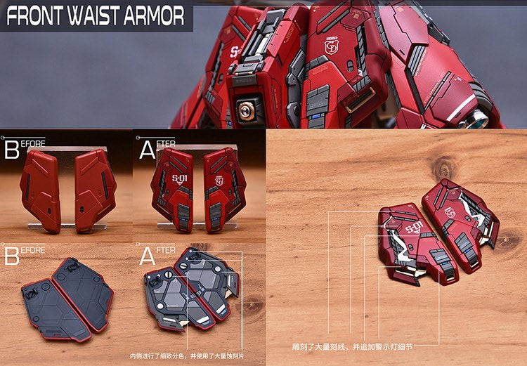 YJL x AnchoreT 1/100 MSN-04 Sazabi ver.Ka 1.0 Conversion Kit