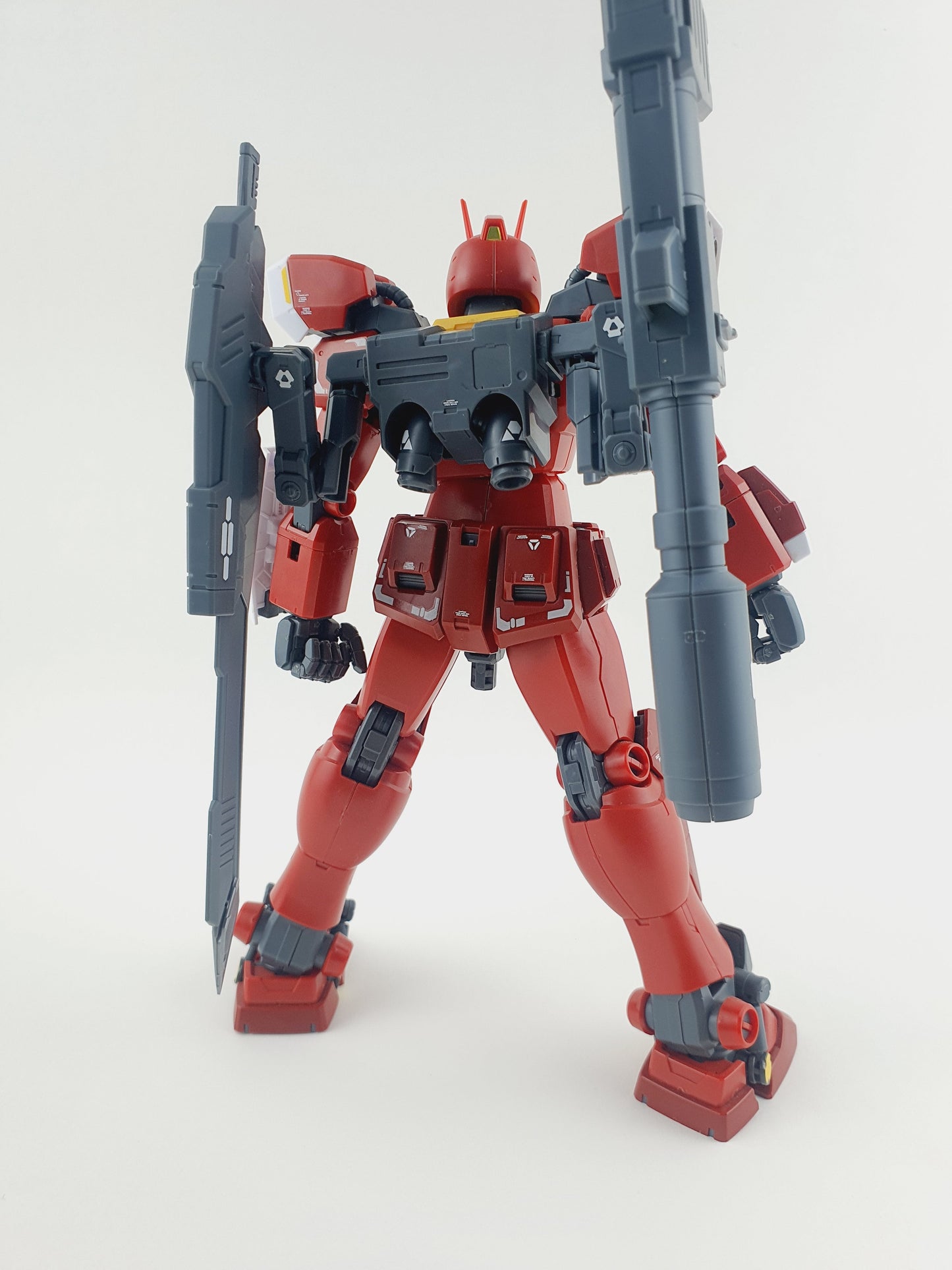 MG AMAZING RED WARRIOR WATER DECAL