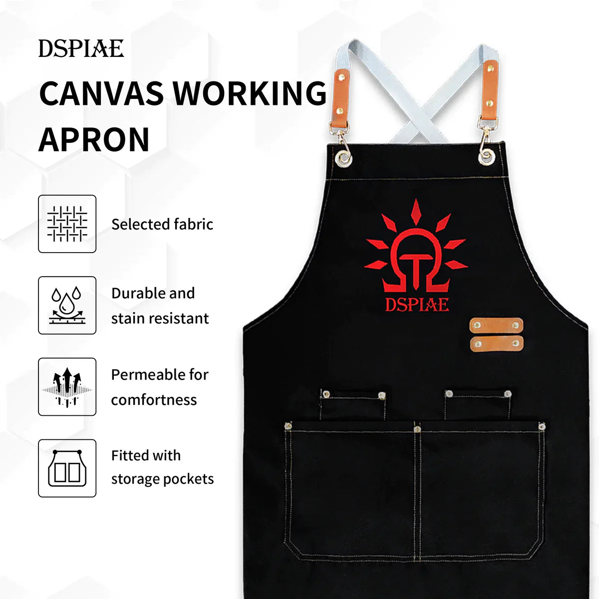 DSPIAE - CAN-01 Canvas Apron