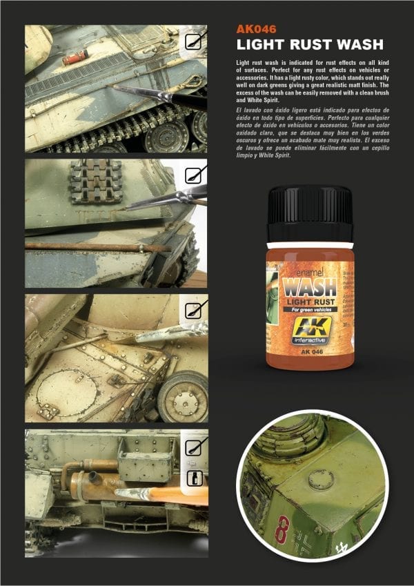 Light Rust Wash 35ml Bottle
