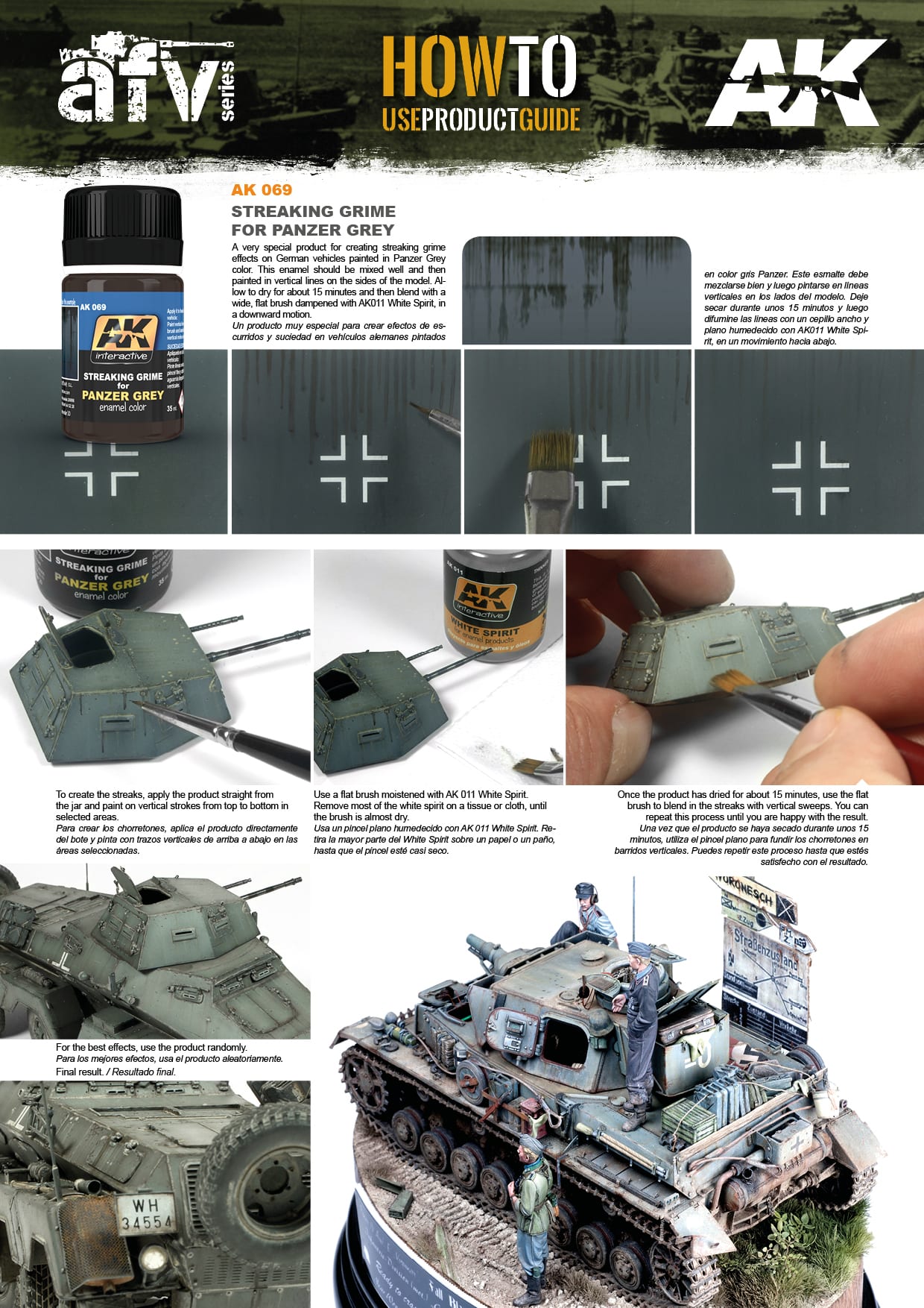 Streaking Grime For Panzer Grey 35ml Bottle