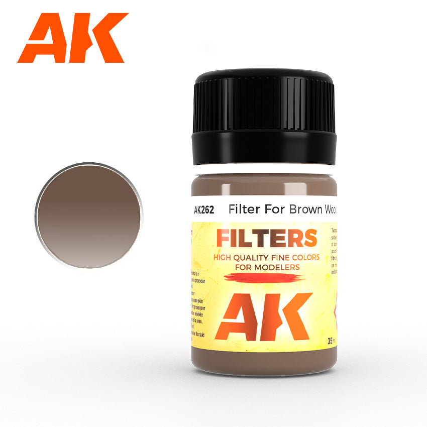 Red Brown Filter (Filter For Wood) 35ml Bottle