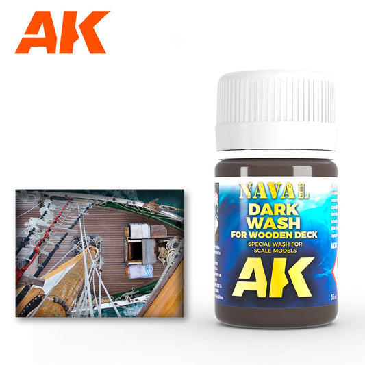 Dark Wash For Wood Deck 35ml Bottle