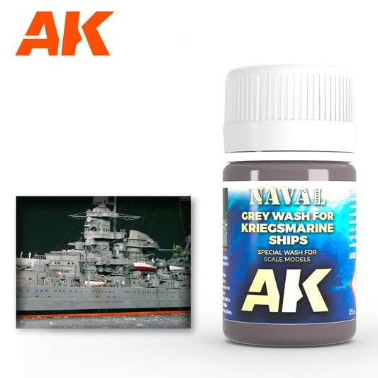 Grey Wash For Kriegsmarine Ships 35ml Bottle