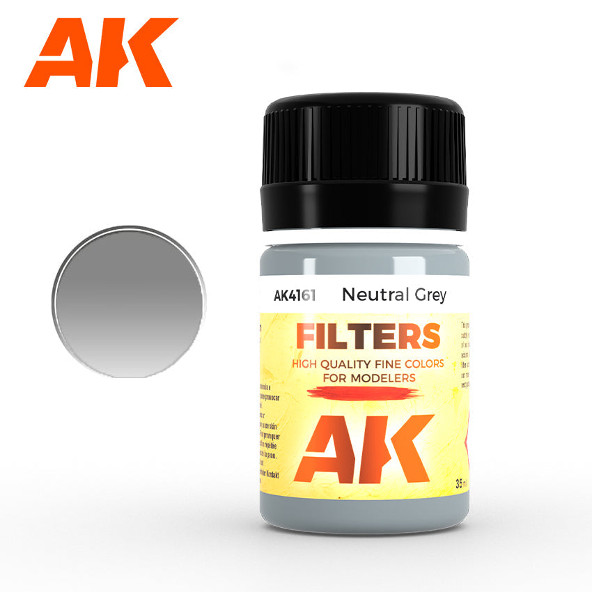 AK Interactive Neutral Grey Filter 35ml Bottle