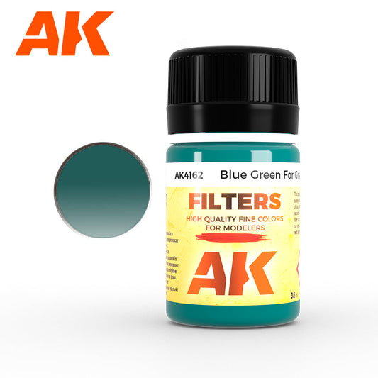 AK Interactive Blue Green For Green Camo 35ml Bottle