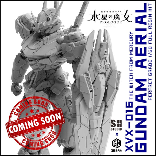 SH-STUDIO 1/60 Gundam Aerial Full Resin Kit (with bonus)