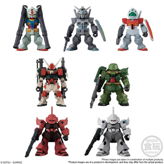 FW Gundam Converge #22 (SET) "Mobile Suit Gundam", Bandai Shokugan Converge