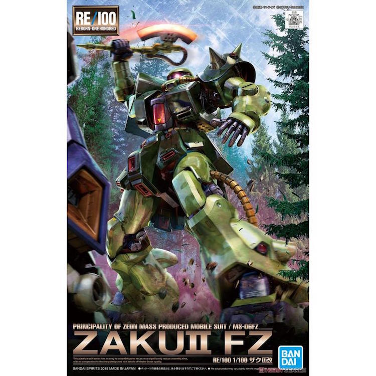 AOK Silveroaks 1/100 RE Zaku II FZ Resin Conversion Kit