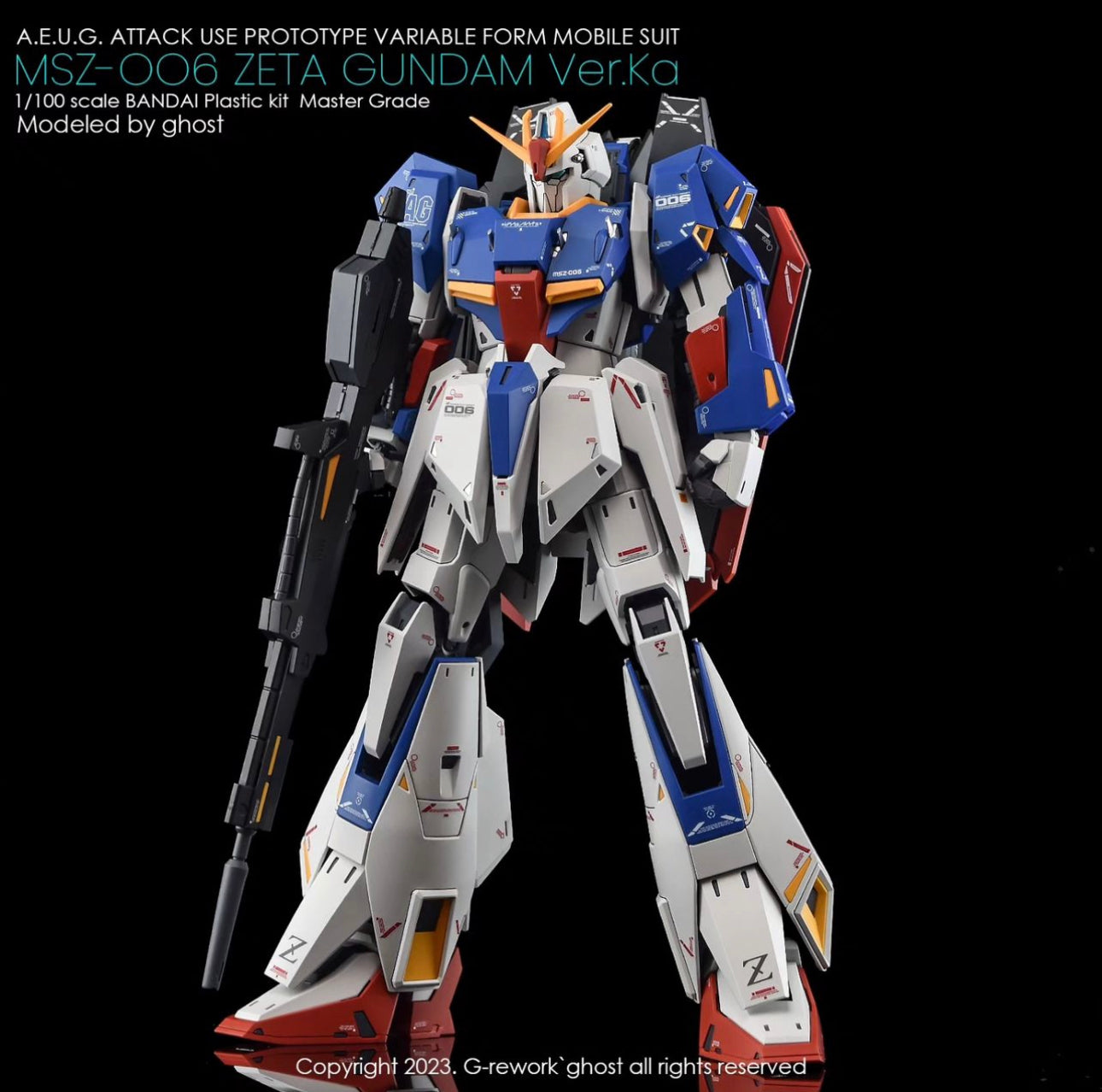 G-Rework [MG] ZETA GUNDAM Ver.Ka Water Decal