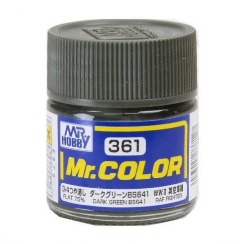 C361 Dark Green (BS641), GSI Mr. Color