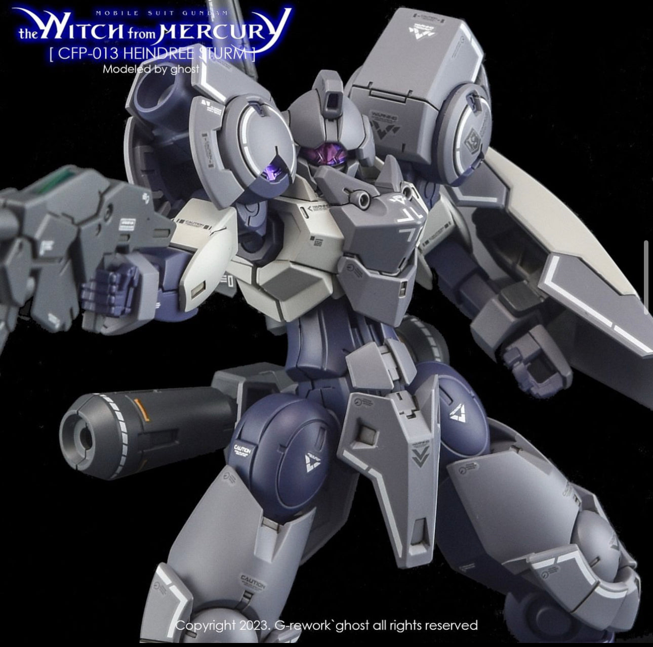 G-Rework [HG] [WFM] HEINDREE STURM Water Decals