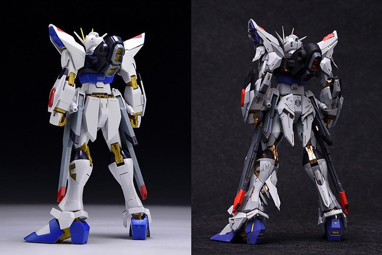 Fortune Meow’s 1/100 Strike Freedom Gundam Conversion Kit full set