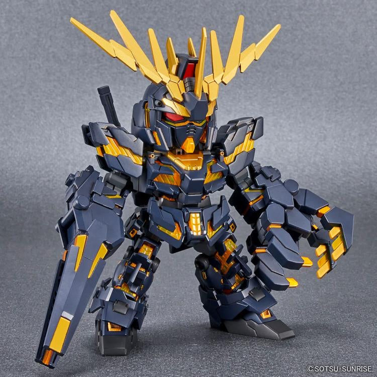 SD Gundam Cross Silhouette #19 Unicorn Gundam Unit 2 Banshee (Destroy Mode) & Banshee Norn Parts Set