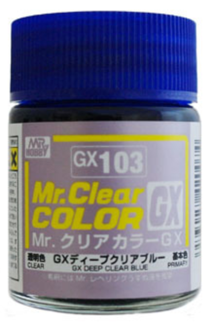 Mr Color GX 103 - Deep Clear Blue