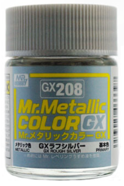 Mr Color GX 208 Metal Rough Silver