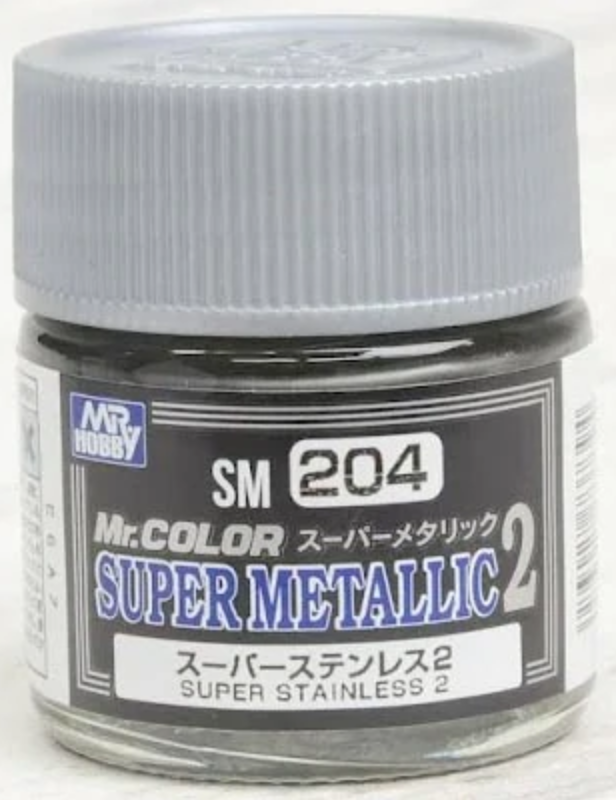 Mr Color Super Metallic - Super Stainless Steel 2 - SM204