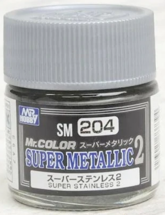 Mr Color Super Metallic - Super Stainless Steel 2 - SM204