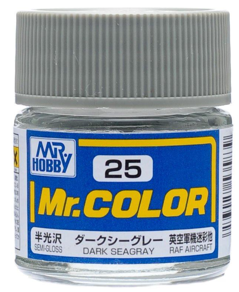 Mr. Color Semi-Gloss Dark Sea gray - C25