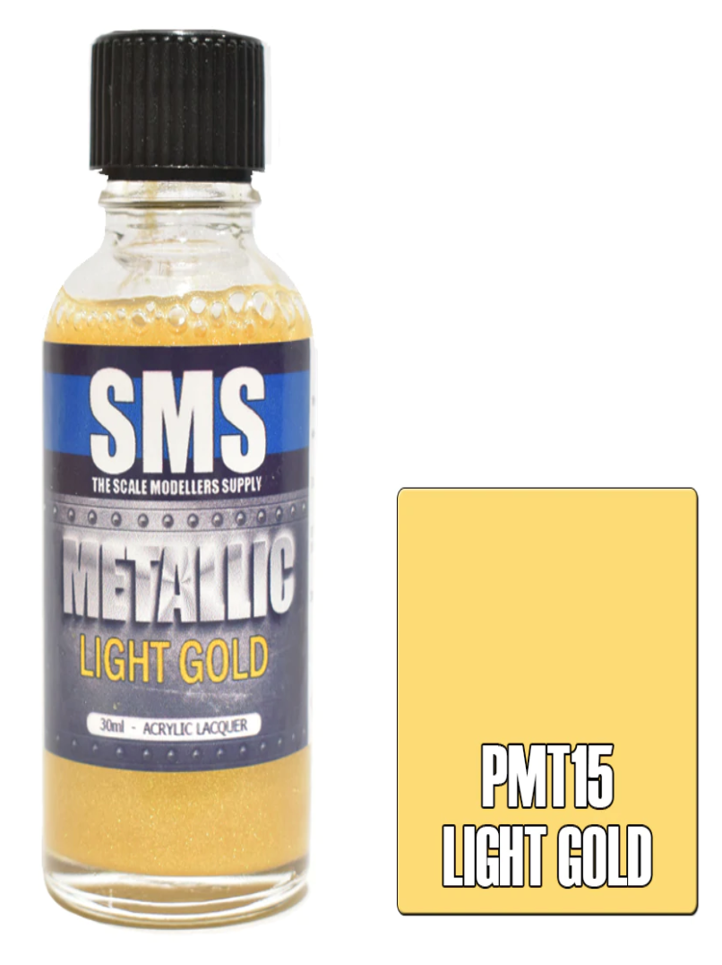 Metallic LIGHT GOLD 30ml
