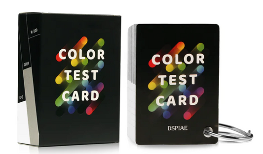 DSPIAE  CC-01 Model Paint Color Test Card