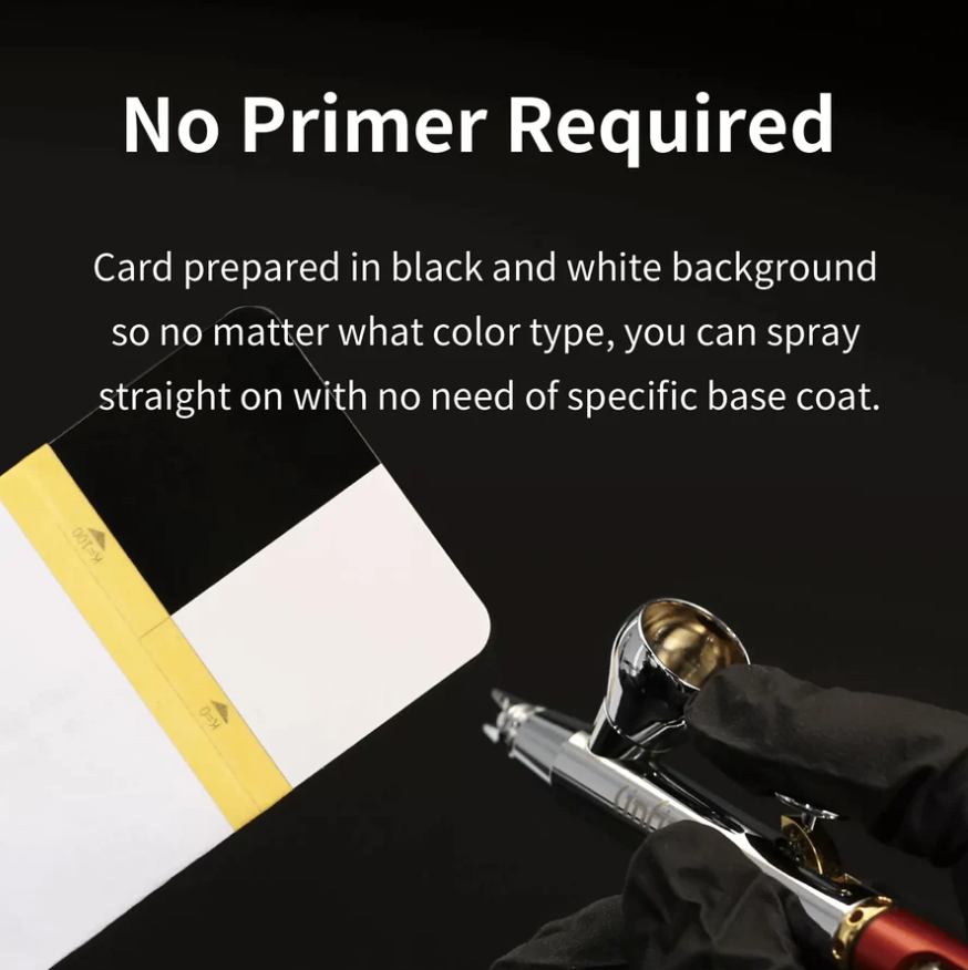 DSPIAE  CC-01 Model Paint Color Test Card