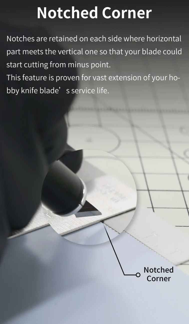 DSPIAE SST-01 Stainless Steel T Ruler