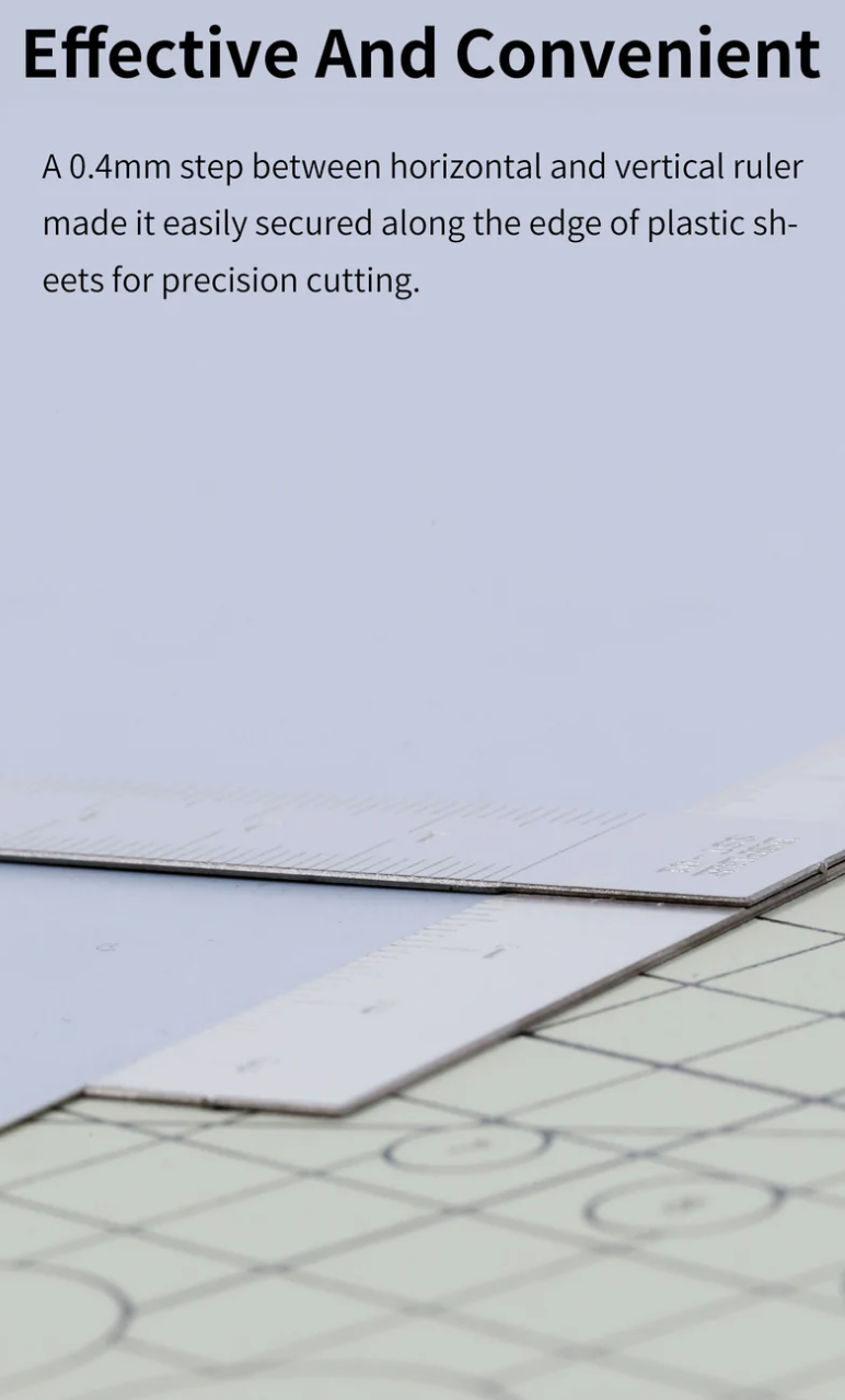DSPIAE SST-01 Stainless Steel T Ruler