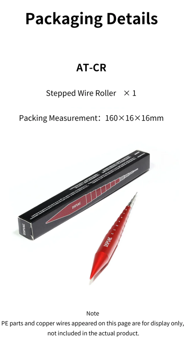 DSPIAE  AT-CR Aluminum Alloy Step Roller