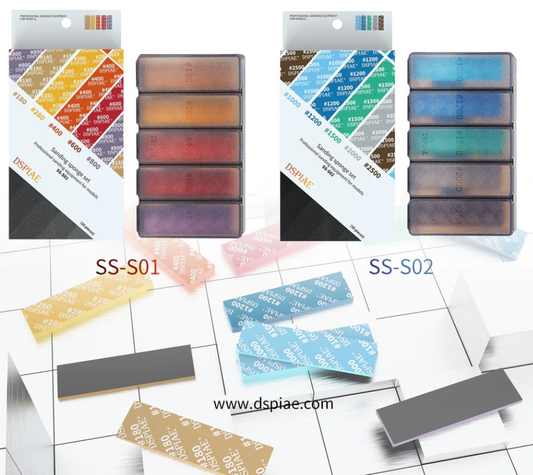 DSPIAE SS-S01/SS-S02 Sponge, sand paper