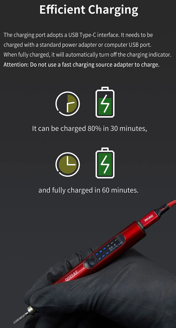 DSPIAR ES-P Electric grinding pen