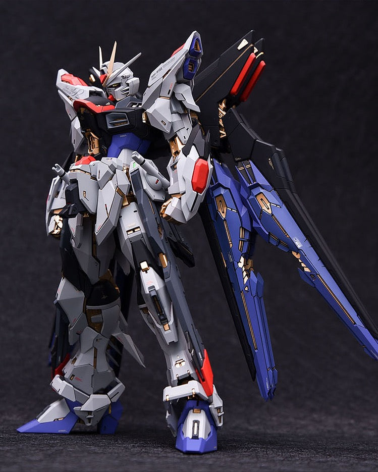 Fortune Meow’s 1/100 Strike Freedom Gundam Conversion Kit full set