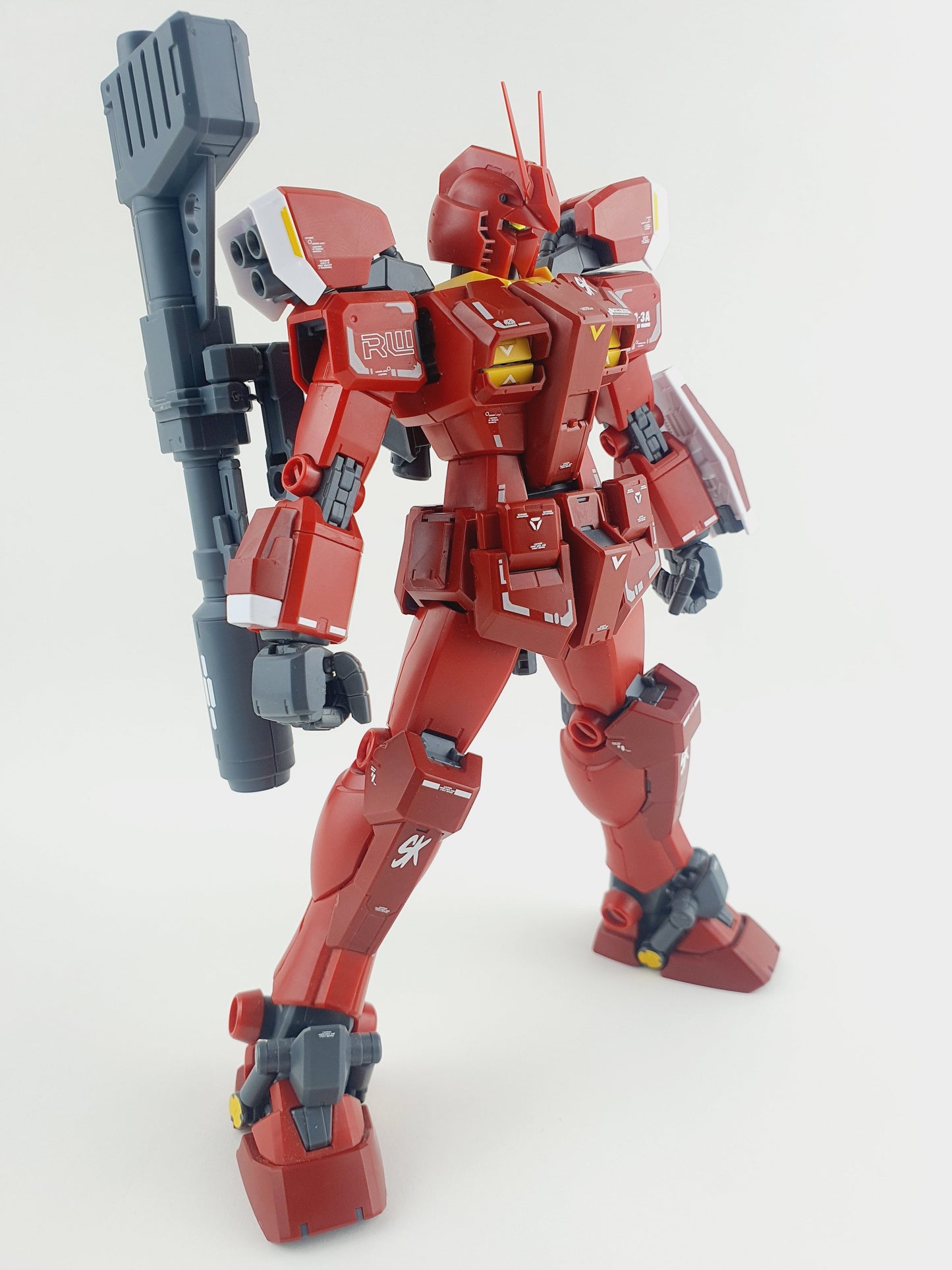 MG AMAZING RED WARRIOR WATER DECAL