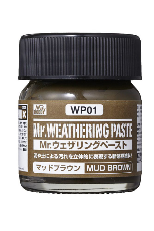 WP01 Mr. Weathering Paste Mud Brown