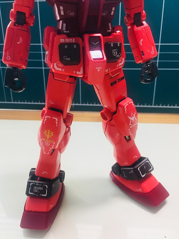 MG RX-78/C.A CASVAL'S 3.0  HOLO WATER DECAL
