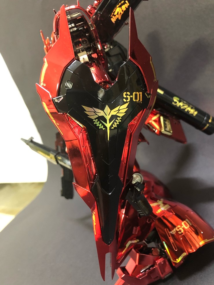 RG SAZABI ALL HOLO WATER DECAL