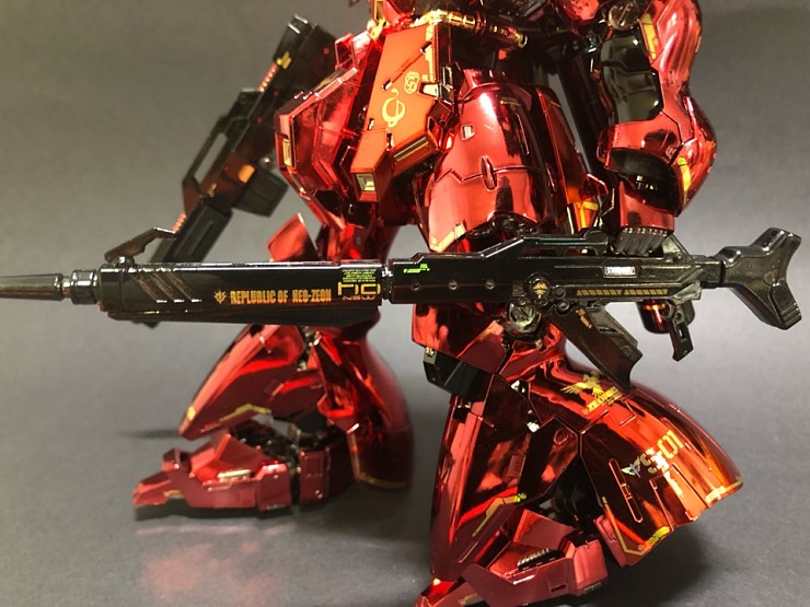 RG SAZABI ALL HOLO WATER DECAL