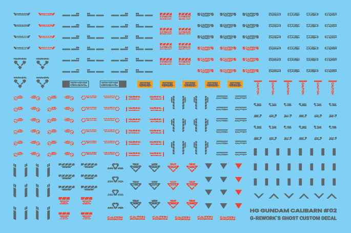 G-REWORK - [HG] Calibarn Water Decal