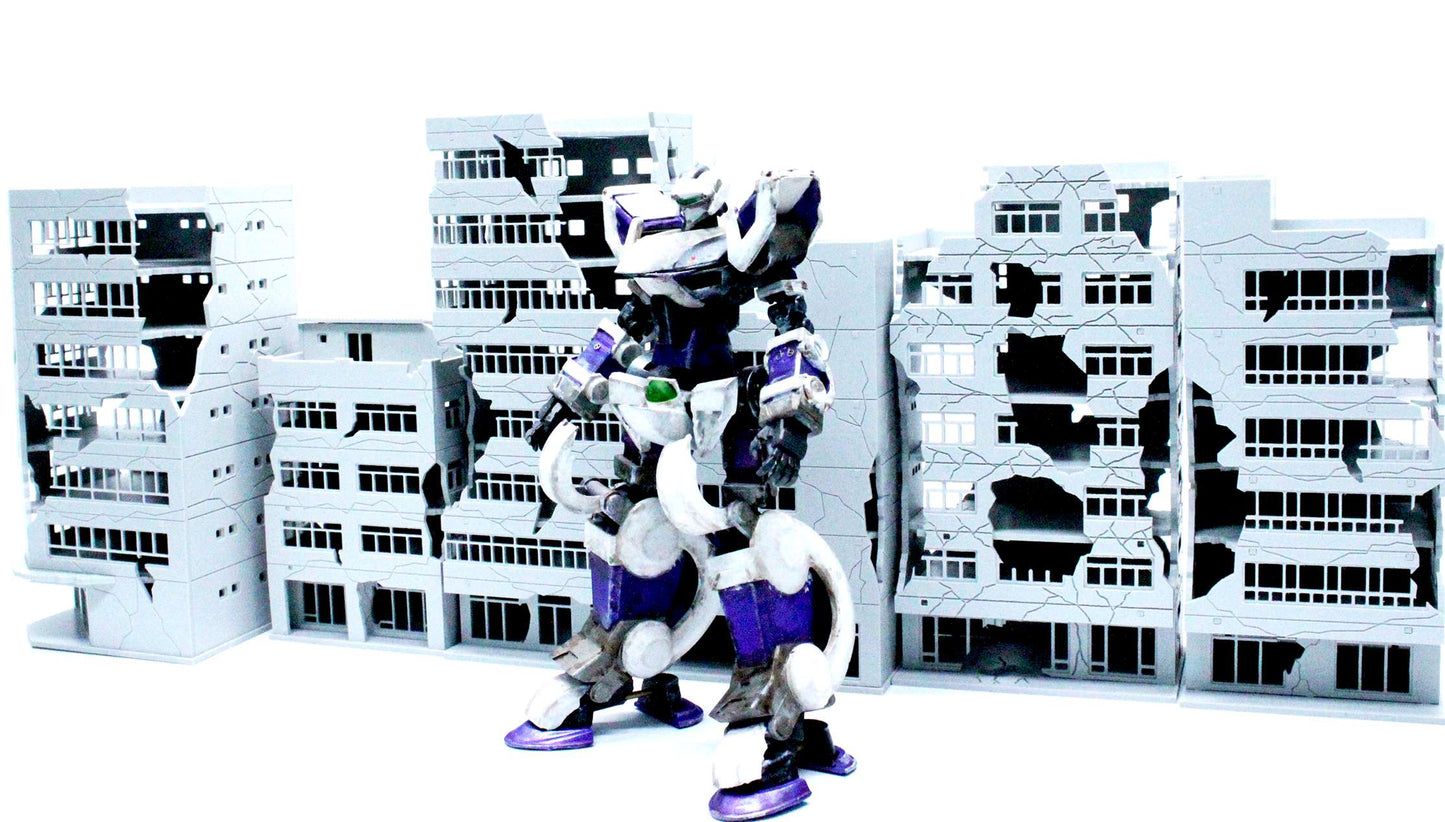 DESTROYED BUILDING MS GRADE (1/144 SCALE)