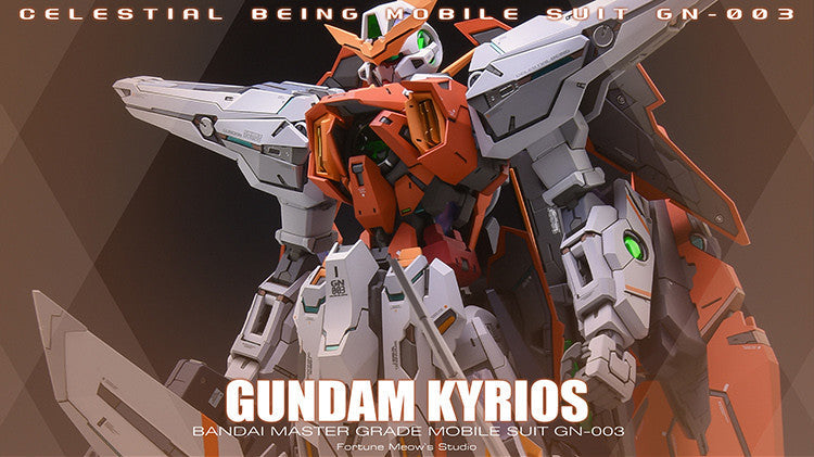 Fortune Meow’s 1/100 Gundam Kyrios Conversion Kit plus weapons