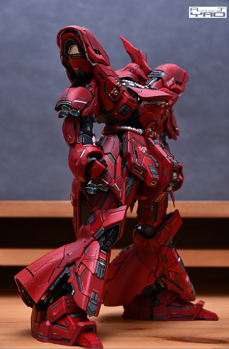 YJL x AnchoreT 1/100 MSN-04 Sazabi ver.Ka 1.0 Conversion Kit