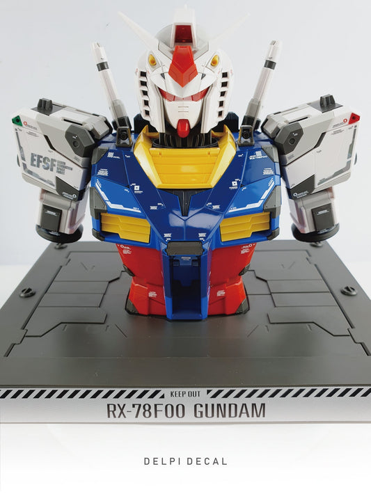 1/48 RX-78F00 [BUST MODEL] WATER DECAL [TYPE: Normal]