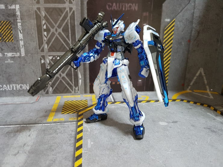 RG Blue Frame WATER DECAL