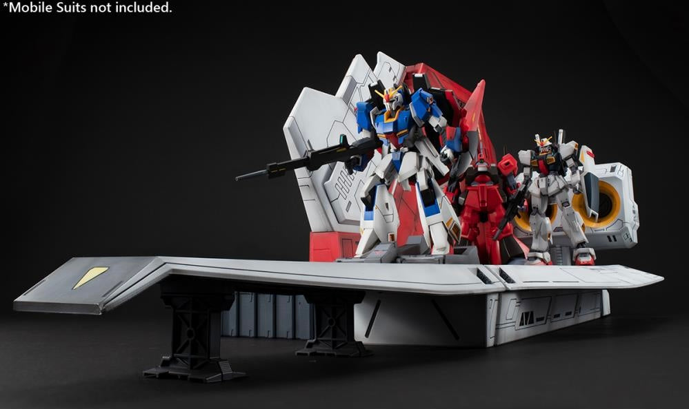 Mobile Suit Gundam Realistic Model Series 1/144 Scale Z Gundam Argama Catapult Deck