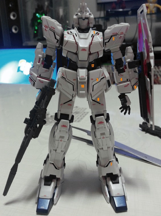 RG BANSHEE [Last Battle Ver.] HOLO WATER DECAL