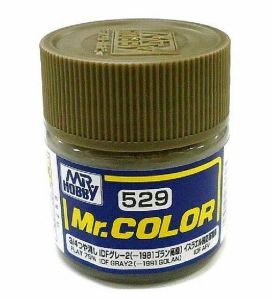 C529 IDF Gray 2 "1981 Golan" 10ml Bottle, GSI Mr. Color