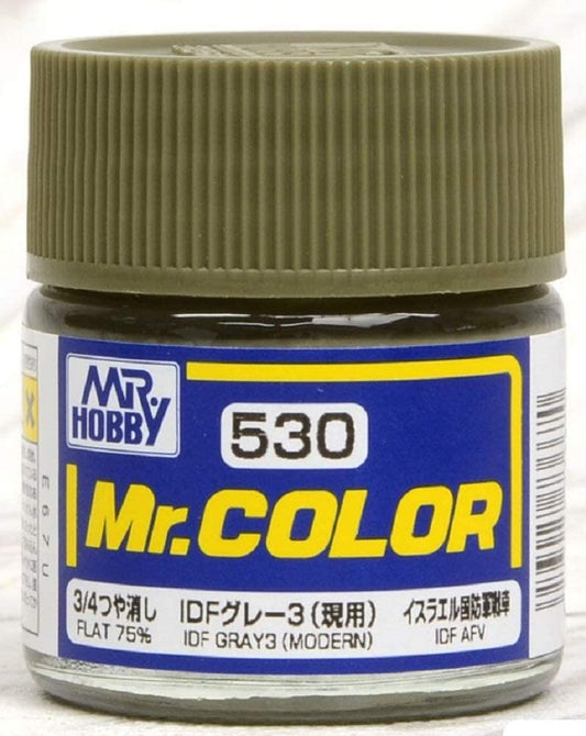 C530 IDF Gray 3 "Modern" 10ml Bottle, GSI Mr.Color